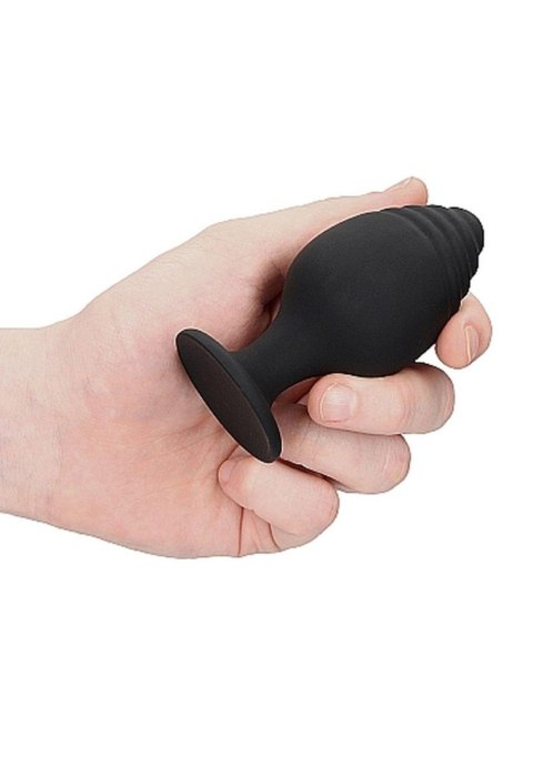 Rippled Butt Plug Set - Black