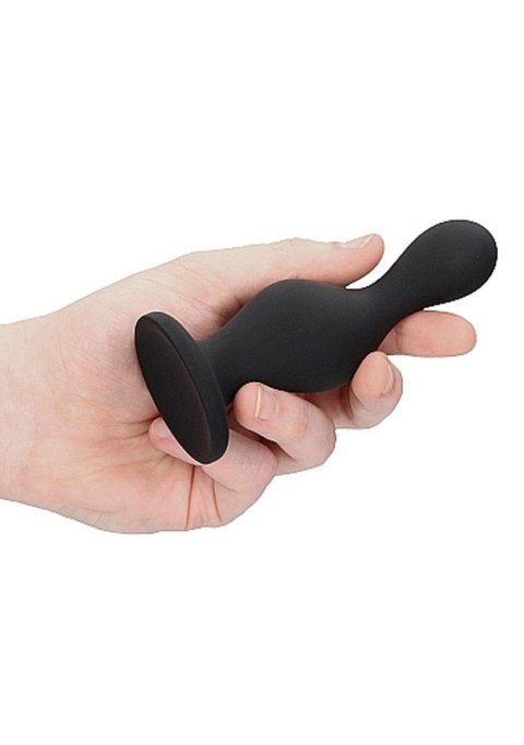 Wave Butt Plug, korek analny - Black