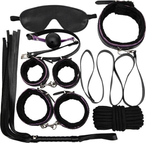 Fetish Fever - Bondage Set - 7 pieces - Black