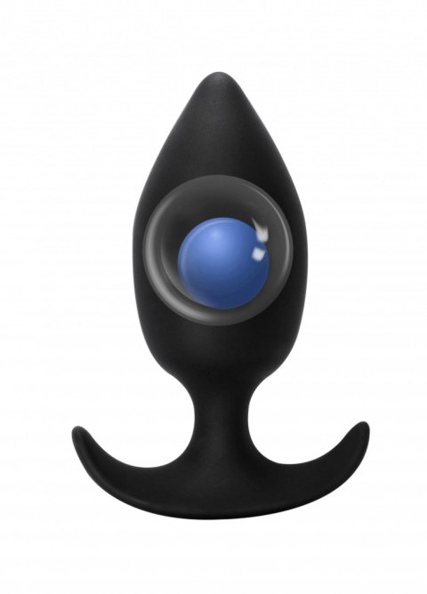 Plug, korek analny-Anal plug, korek analny with misplaced center of gravity Spice it up Insatiable Black
