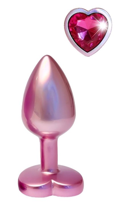 GLEAMING LOVE MATTE PINK PLUG SMALL