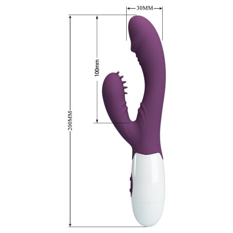 2 WIBRATOR - Andre purple, 3 waving modes 7 vibration functions