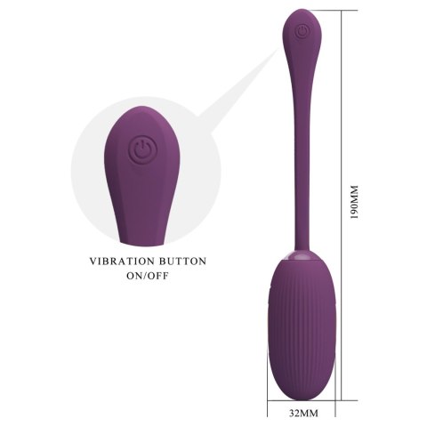 PRETTY LOVE - Doreen, 12 vibration functions 3 electric shock functions Mobile APP Long-distance Control