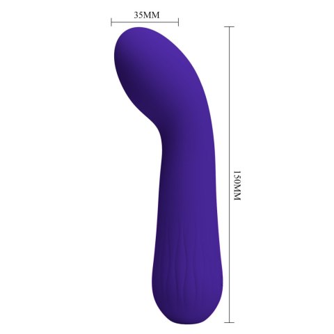 WIBRATOR - Faun dark Purple,Wibrator do punktu G, G-spot vibrator, 12 vibration functions Memory function