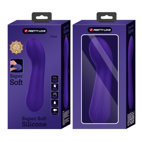 WIBRATOR - Faun dark Purple,Wibrator do punktu G, G-spot vibrator, 12 vibration functions Memory function