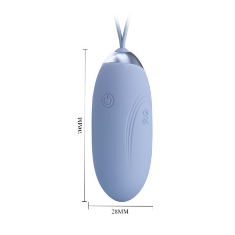 PRETTY LOVE - JENNY Dream chaser 1, Blue, Wireless remote control 12 vibration functions