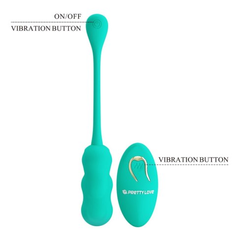 PRETTY LOVE - LESHY Dream Chaser 4, Green, 12 vibration functions Wireless remote control