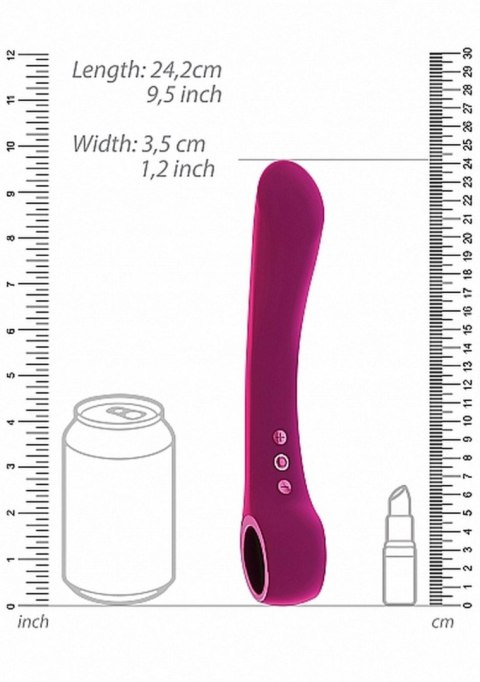 Ombra - Bendable wibrator Punkt G - Pink