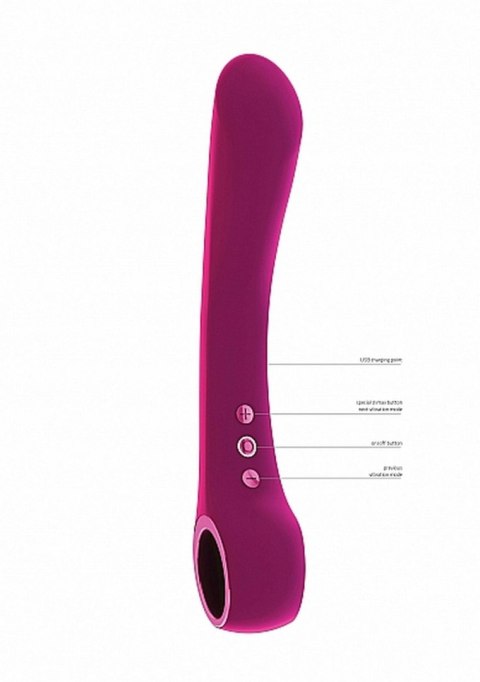 Ombra - Bendable wibrator Punkt G - Pink