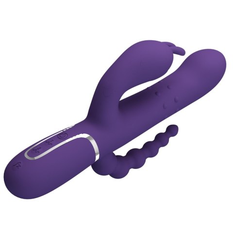 02 WIBRATOR - Cammy Dark Purple, Twinkled Tenderness, 7 thumping functions 7 vibration functions 4 rolling functions