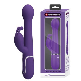 WIBRATOR - Dejon dark Purple, 7 vibration functions 4 thrusting settings 4 rotation functions