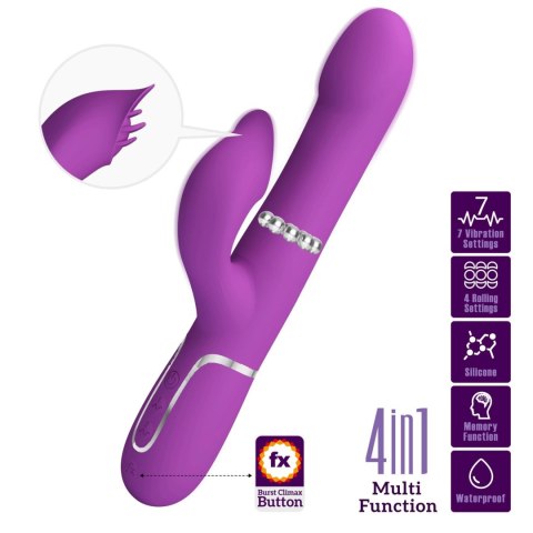 2 WIBRATOR - Falin Purple, 7 vibration functions 4 rolling functions Memory function