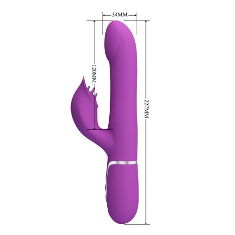 2 WIBRATOR - Falin Purple, 7 vibration functions 4 rolling functions Memory function