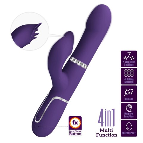 WIBRATOR - Falin dark Purple, 7 vibration functions 4 rolling functions Memory function