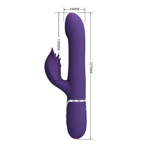 WIBRATOR - Falin dark Purple, 7 vibration functions 4 rolling functions Memory function