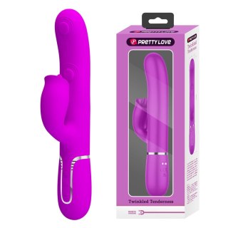 2 WIBRATOR - Gigi Purple, 7 thumping functions 7 licking modes