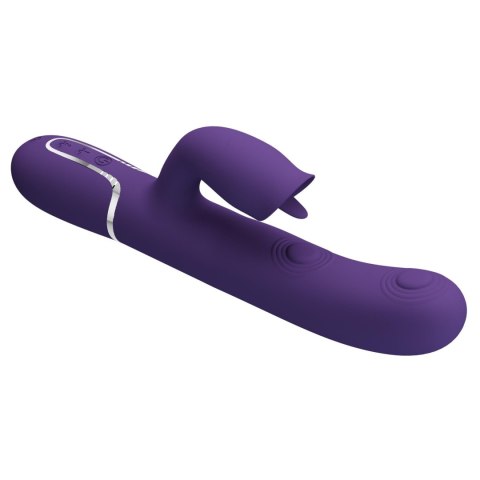 WIBRATOR - Gigi dark purple, 7 thumping functions 7 licking modes