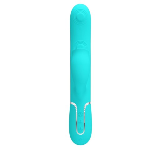 2 WIBRATOR - Gigi light blue, 7 thumping functions 7 licking modes