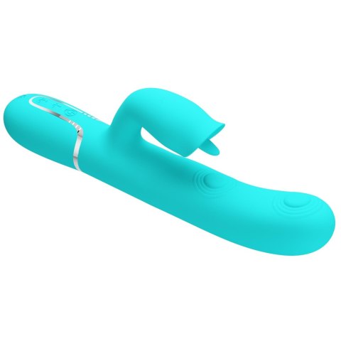 2 WIBRATOR - Gigi light blue, 7 thumping functions 7 licking modes