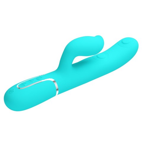 2 WIBRATOR - Gigi light blue, 7 thumping functions 7 licking modes