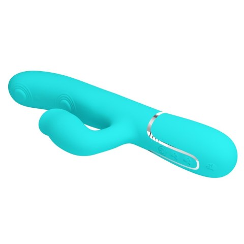 2 WIBRATOR - Gigi light blue, 7 thumping functions 7 licking modes