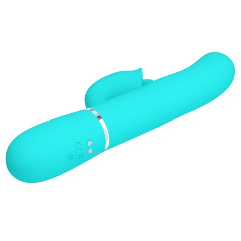 2 WIBRATOR - Gigi light blue, 7 thumping functions 7 licking modes