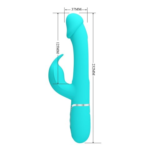 WIBRATOR - Kampas Green, 7 vibration functions 4 licking settings