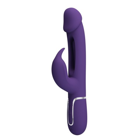 WIBRATOR - Kampas dark Purple, 7 vibration functions 4 licking settings