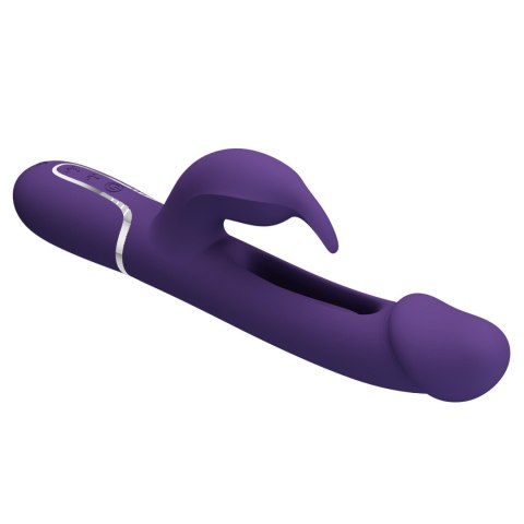 WIBRATOR - Kampas dark Purple, 7 vibration functions 4 licking settings