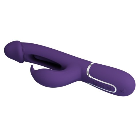 WIBRATOR - Kampas dark Purple, 7 vibration functions 4 licking settings