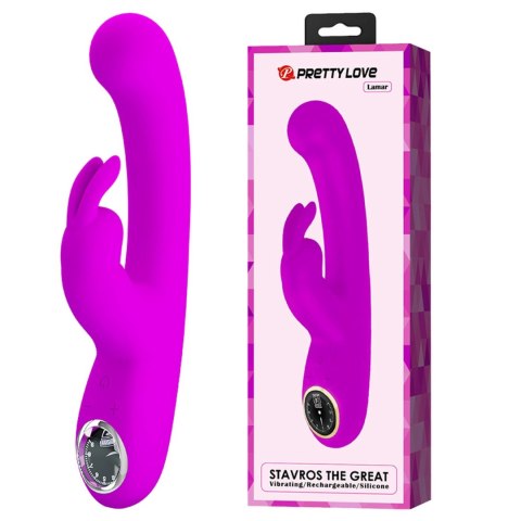 2 WIBRATOR - Lamar Purple, 20 vibration functions 9 speed levels