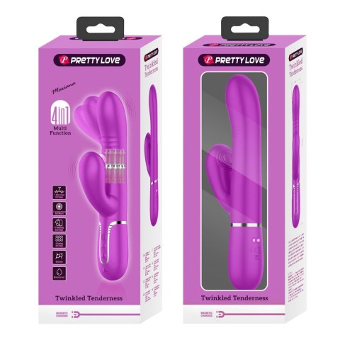 WIBRATOR - Mariana Purple, 7 vibration functions 7 thrusting settings, 4 rolling functions, 4 nodding functions