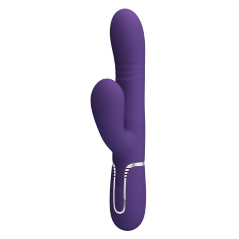 WIBRATOR - Mariana dark purple, 7 vibration functions, 7 thrusting settings, 4 rolling functions,4 nodding functions