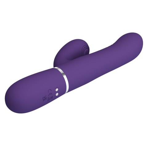 WIBRATOR - Mariana dark purple, 7 vibration functions, 7 thrusting settings, 4 rolling functions,4 nodding functions