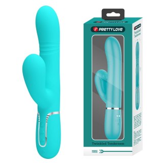 2 WIBRATOR - Mariana light blue, 7 vibration functions, 7 thrusting settings, 4 rolling functions, 4 nodding functions