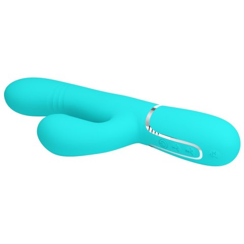 2 WIBRATOR - Mariana light blue, 7 vibration functions, 7 thrusting settings, 4 rolling functions, 4 nodding functions