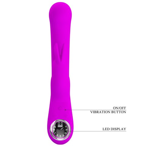 WIBRATOR - Skylar Purple, 10 vibration functions 9 speed levels 10 thumping functions