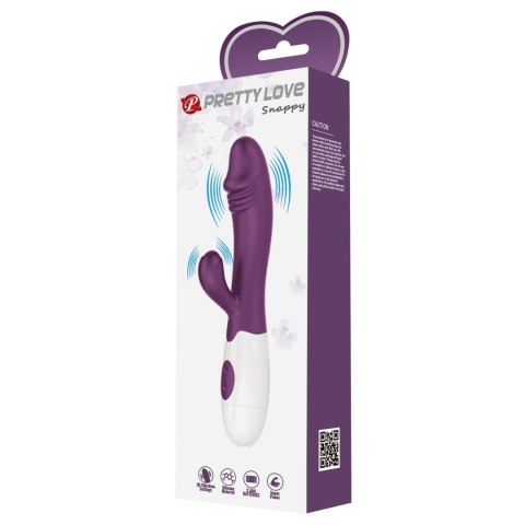 PRETTY LOVE - Snappy dark purple, 30 vibration functions