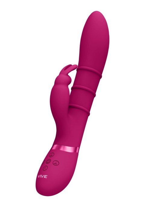 Stimulating Rings, wibrator G-Spot Wibrator króliczek, rabbit - Pink