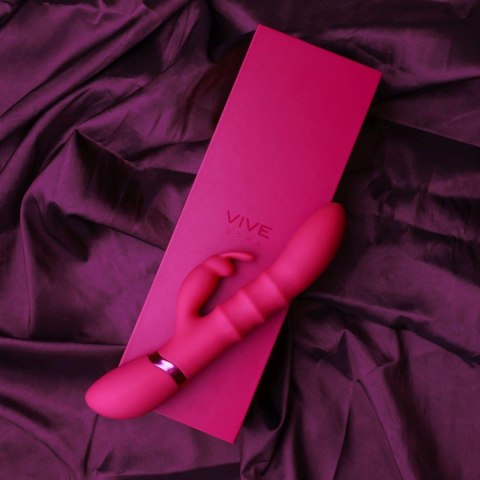 Stimulating Rings, wibrator G-Spot Wibrator króliczek, rabbit - Pink