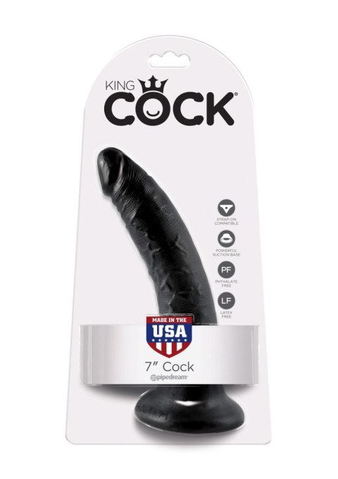 Cock 7 Inch Black