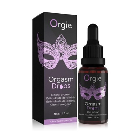 KROPLE DLA NIEJ ORGASM DROPS CLITORAL AROUSAL 30 ML 27-0006