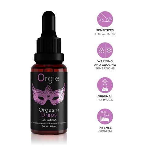 KROPLE DLA NIEJ ORGASM DROPS CLITORAL AROUSAL 30 ML 27-0006