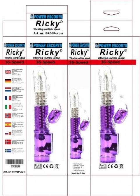 Ricky purple 36 speed rabbit 23,5 cm