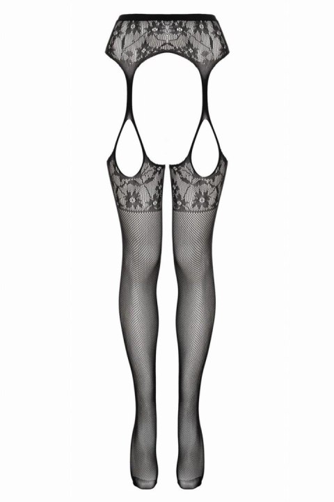 Suspender pantyhose Sulita - Black