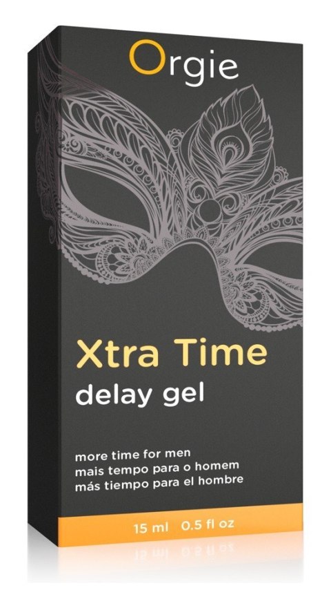 ŻEL OPÓŹNIAJĄCY XTRA TIME - DELAY GEL 15 ML 27-0010