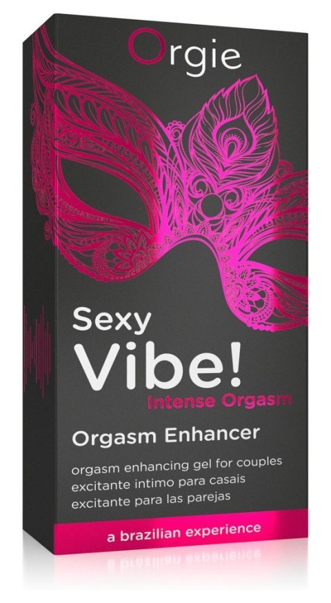 ŻEL STYMULUJĄCY SEXY VIBE! INTENSE ORGASM - LIQUID VIBRATOR 15 ML 27-0004