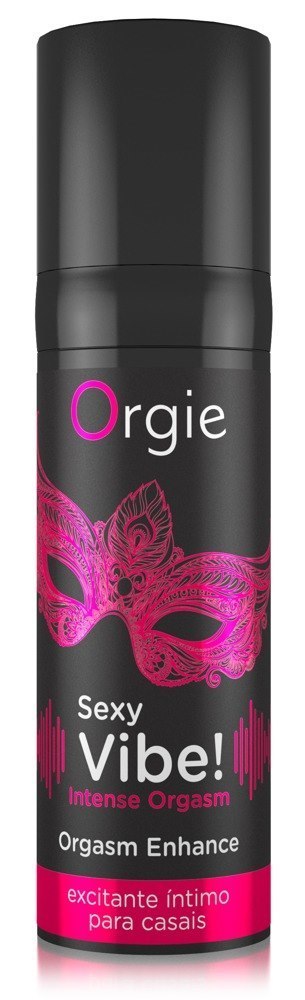 ŻEL STYMULUJĄCY SEXY VIBE! INTENSE ORGASM - LIQUID VIBRATOR 15 ML 27-0004