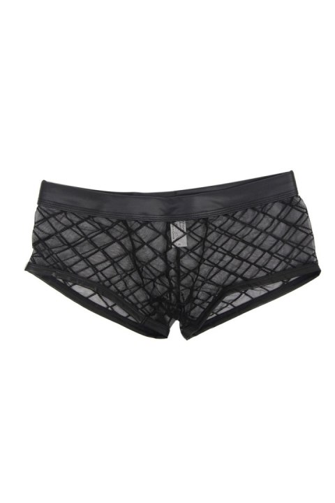 MEN'S BOXERS MP056 BLACK (Size: S)