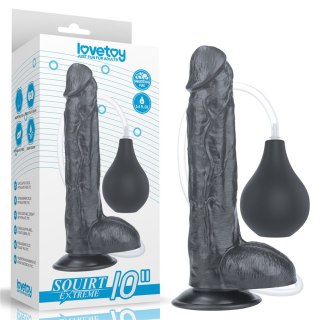 DILDO 10'' SQUIRT EXTREME DILDO - BLACK 24-0253